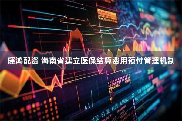 瑶鸿配资 海南省建立医保结算费用预付管理机制