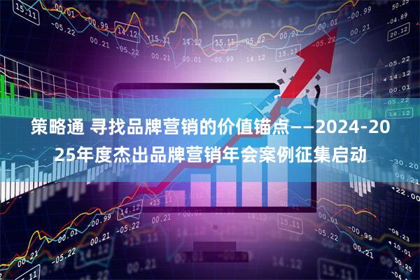 策略通 寻找品牌营销的价值锚点——2024-2025年度杰出品牌营销年会案例征集启动